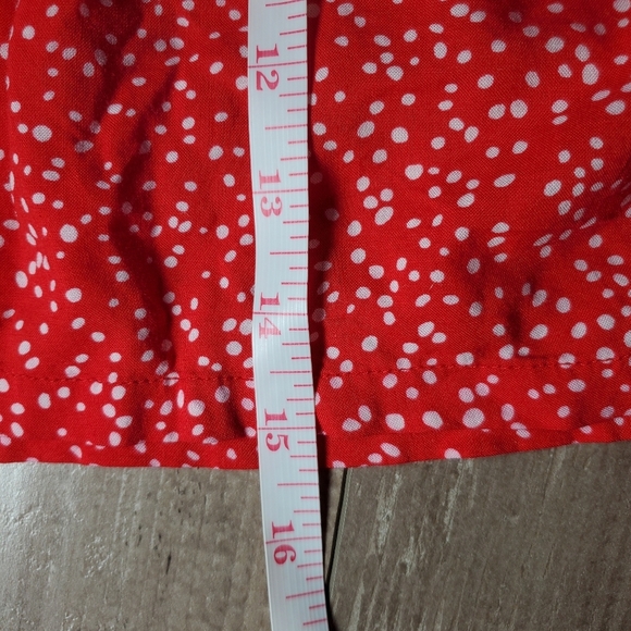 Gap Red Polka Dot Mini Skirt Women's Size Small 100% Rayon NWOT - Picture 8 of 13